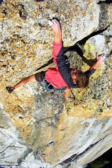 Blown Away, a new 5.9, 5 star route on Daff Dome, Tuolumne, Yosemite