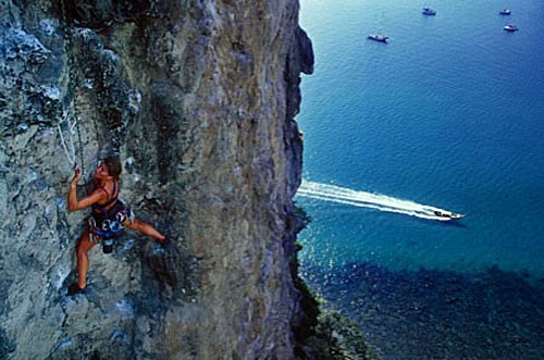 Searching for the Lord of the Thais, Thaiwand Wall, Rai Ley, Thailand