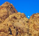 Global Peak - Chuckwalla 5.9 - Red Rocks, Nevada USA. Click for details.