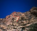 Black Orpheus Wall - Black Orpheus 5.10a - Red Rocks, Nevada USA. Click for details.
