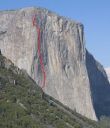 El Capitan - Never Never Land A3 5.7 - Yosemite Valley, California USA. Click for details.