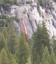 Knob Hill - Just for Starters 5.10a - Yosemite Valley, California USA. Click for details.