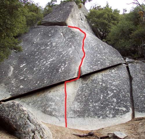 Knob Hill is a great introduction to longer Yosemite 5.7 and 5.8 pitch...