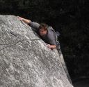 Swan Slab - Goat for It 5.10a - Yosemite Valley, California USA. Click for details.
