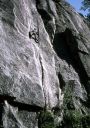 Eagle Creek Cliff - Shy Boy 5.11a - Lake Tahoe, California, USA. Click for details.