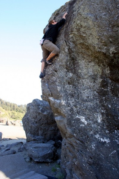 Ryan Camera on Flat Top Rock