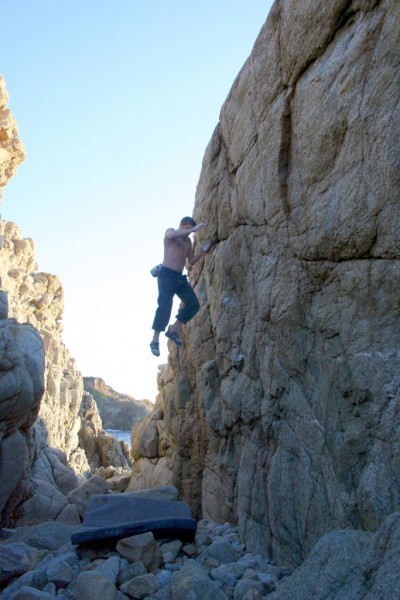 Summit - highfall from highball! 
Photo: Valentine Cullen