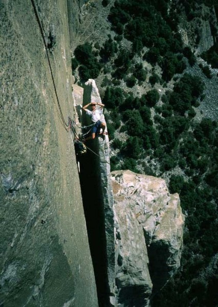 Kevin Thaw lounging on Texas Flake.
