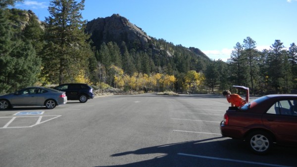 Fourth car in the lot at 9 am!