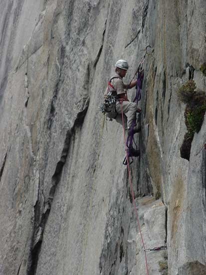 Aaron Martin hooking on C2 terrain, Pitch 24.