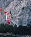 Reed's Pinnacle - Regular Route 5.9 - Yosemite Valley, California USA. Click for details.