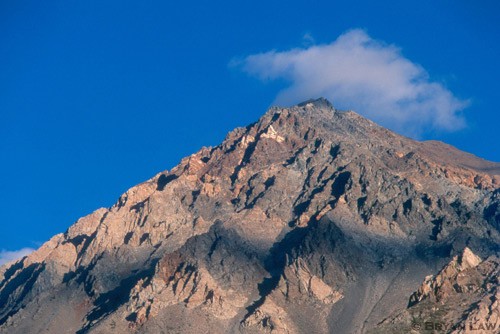 Geology.  Mt. Tom, Eastern Sierra.   2000