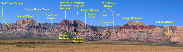 First Creek Canyon to Icebox Canyon
