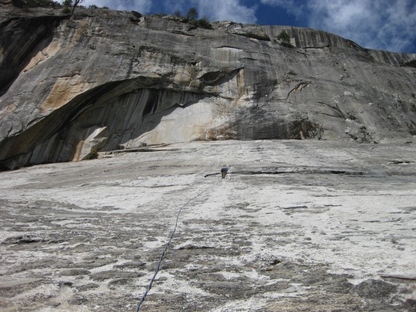 Mike Z leading first pitch of Little Tin Gods &#40;5.8&#41;