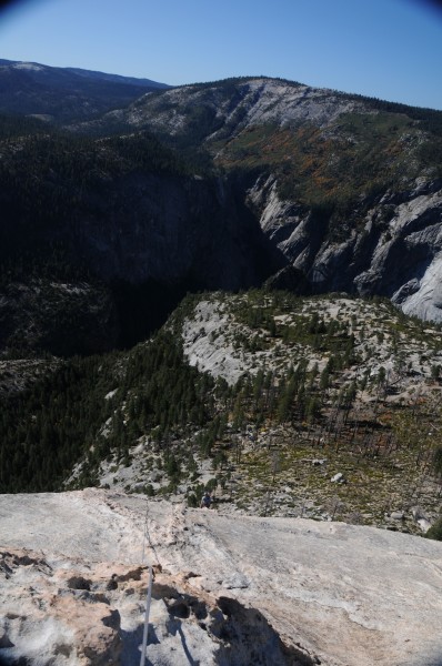 "Great Oden's Raven this dike climbing is spectacular"...but all good ...