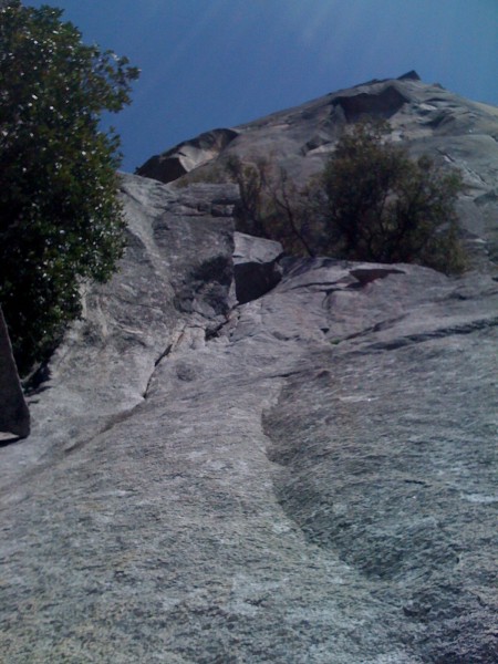 The 3rd pitch to gain Dinner Ledge.