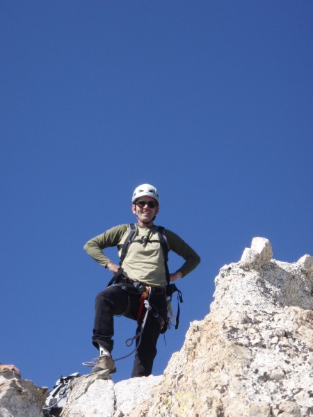 Having fun on Matthes Crest