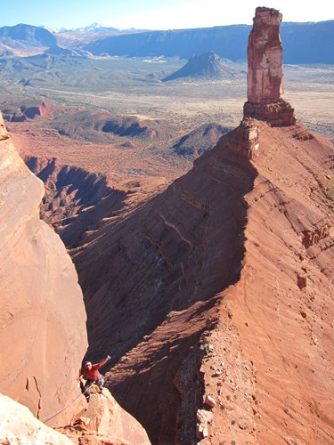 Tom on the last pitch of Fine Jade.