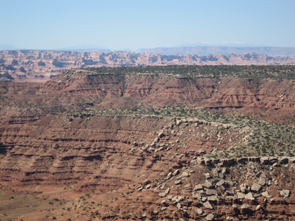 View to the west: the Needles District of Canyonlands National Park <br/>
...