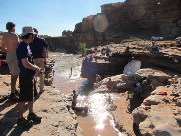 Indian Creek swimming hole