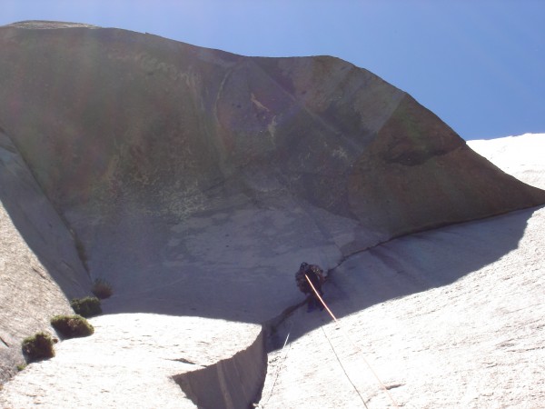 Leading out the great roof.