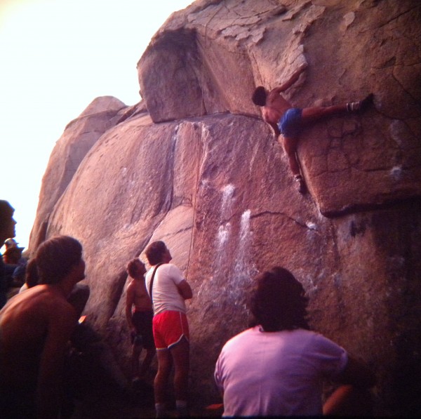 Tony at the crux