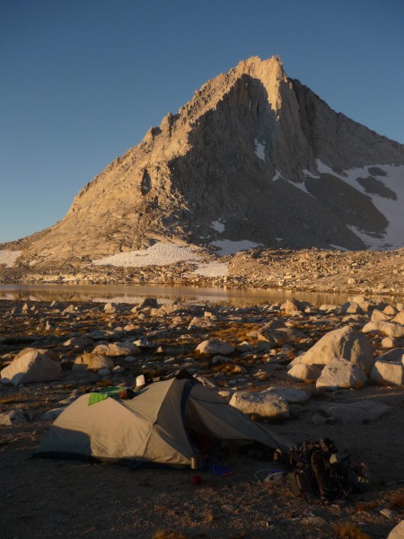 Merriam Peak in the morning