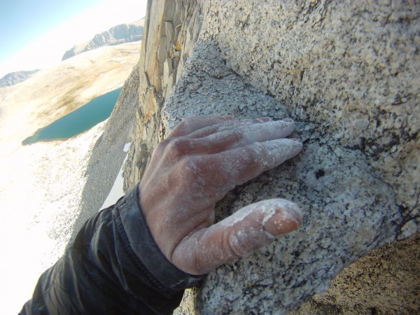 pulling down on the N. Buttress!