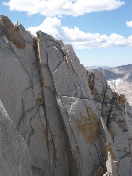 A ton of beautiful rock on this peak