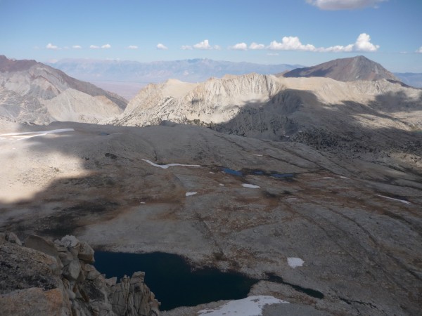 view east from the summit of Merriam peak