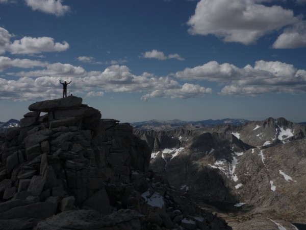 Chuckles on top of Royce peak.....maybe