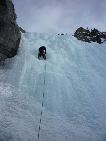 Lee on the first pitch of Melt Out WI3