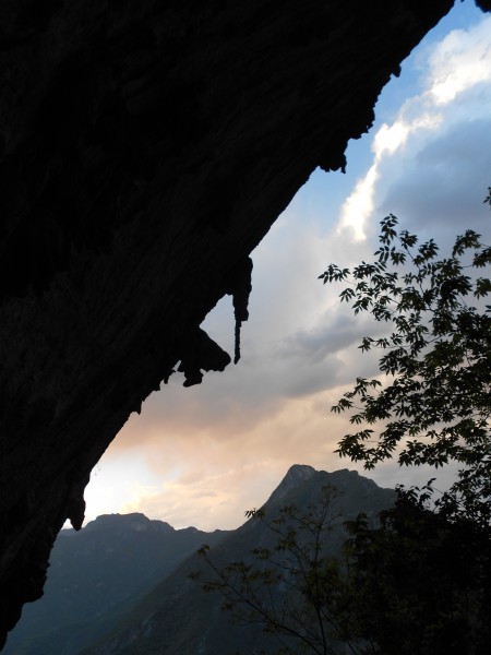 Sunset in La Cueva del Oso