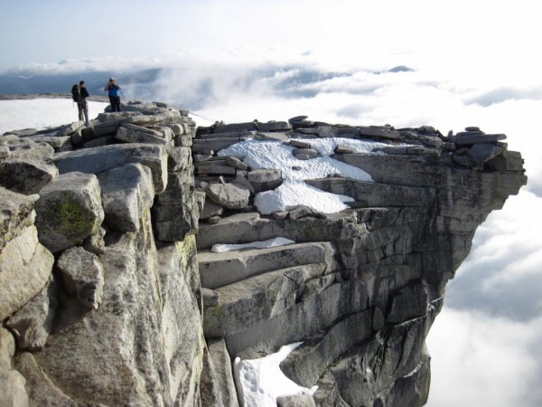 Frank Baker and I on the summit