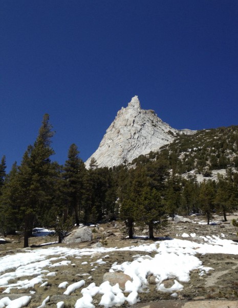 Cathedral Peak on May 18, 2012