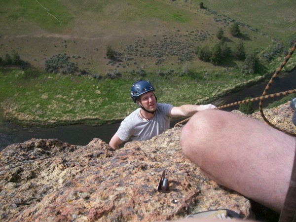 Pulling over the summit.