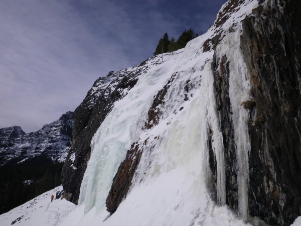 More sunbaked ice on the Unnamed Wall