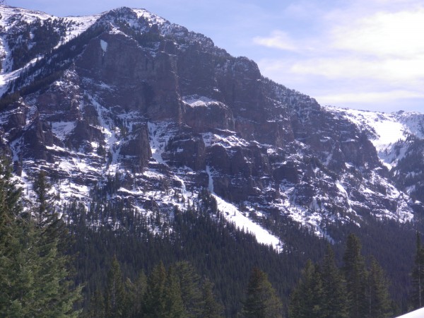 More tantalizing ice across the canyon