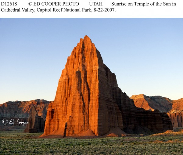 Temple of the Sun,Cathedral Valley, UT, downsize