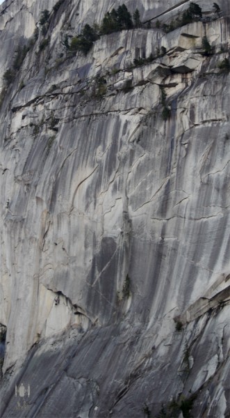 The Grand Wall 13a &#40;11a A0&#41; Lite. Squamish Chief.