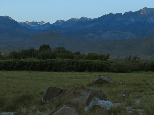 Last light on Sierra.