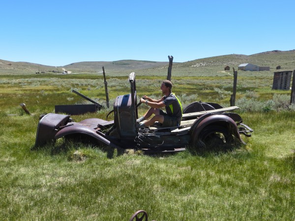 Road-trippin' in Bodie.