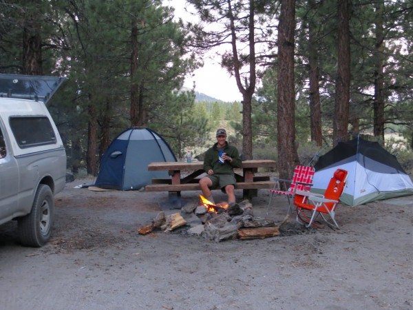 June Lake camp site, night 3.