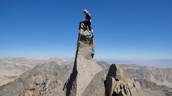 "[The Milk Bottle] is the best looking summit block in the Palisades a...