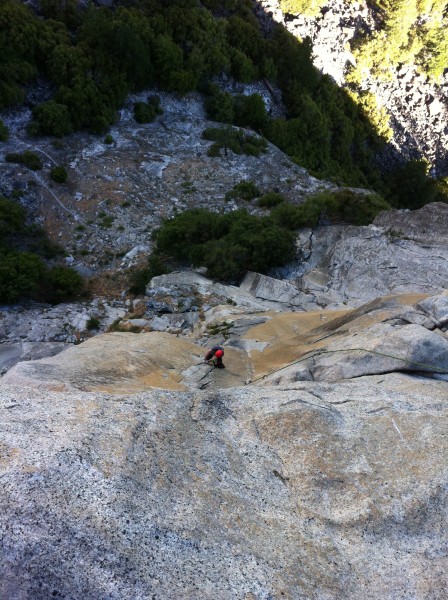 John cleaning the third pitch