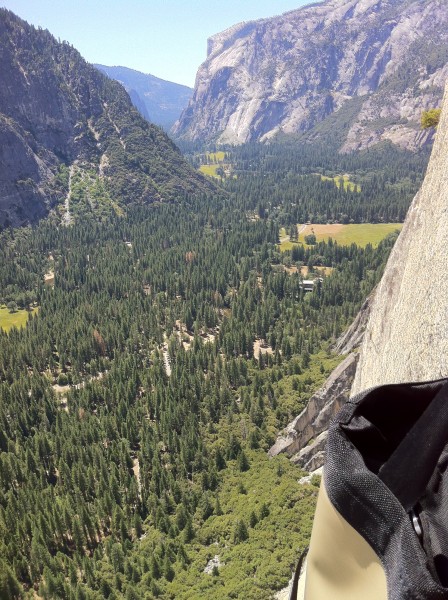 View from top of pitch 7