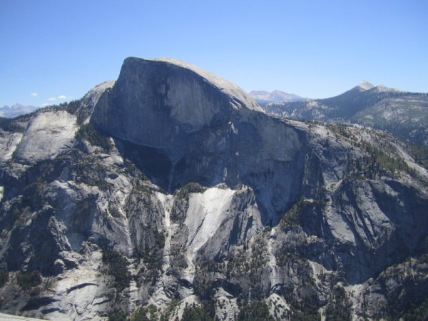 Looking across at Half Dome.