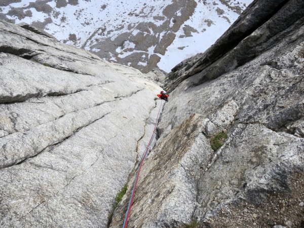 Looking down pitch 6