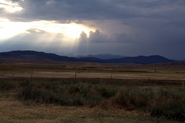 Rays from the Heavens.....