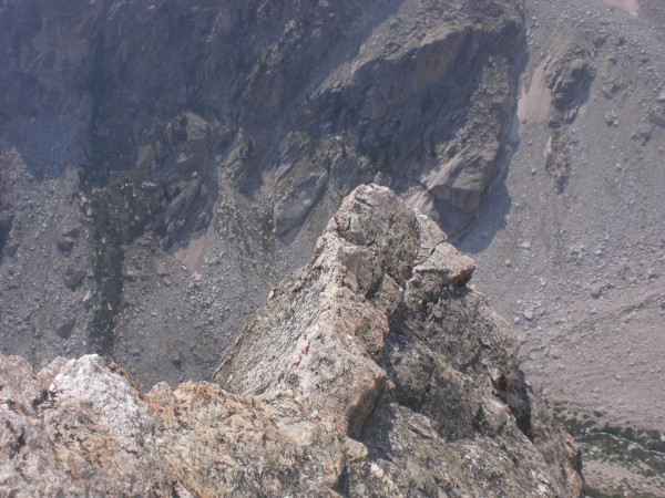 Knife edge arete!